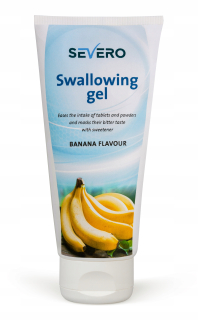Gél – ľahšie sa prehĺta s banánovou príchuťou